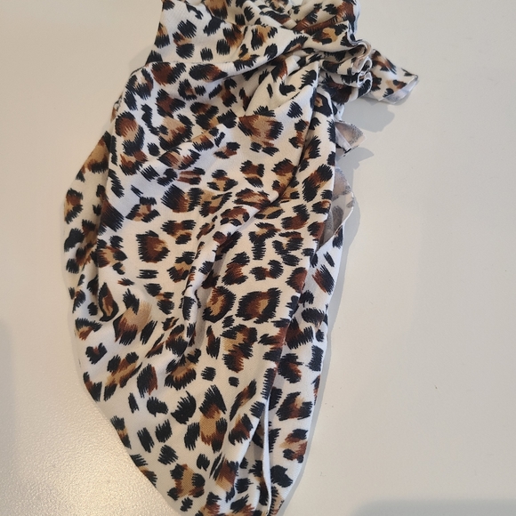 BLU TAYLOR Head turban babies, leopard print - Picture 4 of 5
